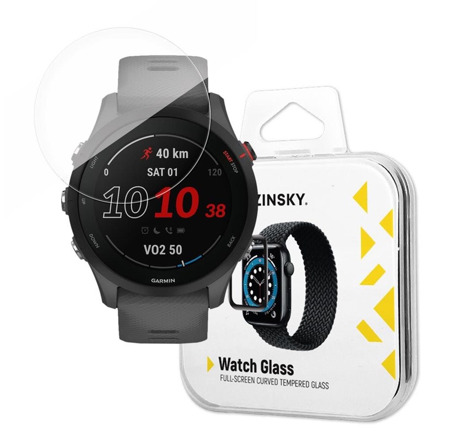 Handys - Schutzfolie - Wozinsky Watch Glass hybrid glass for Garmin Forerunner 255 - 9145576274514