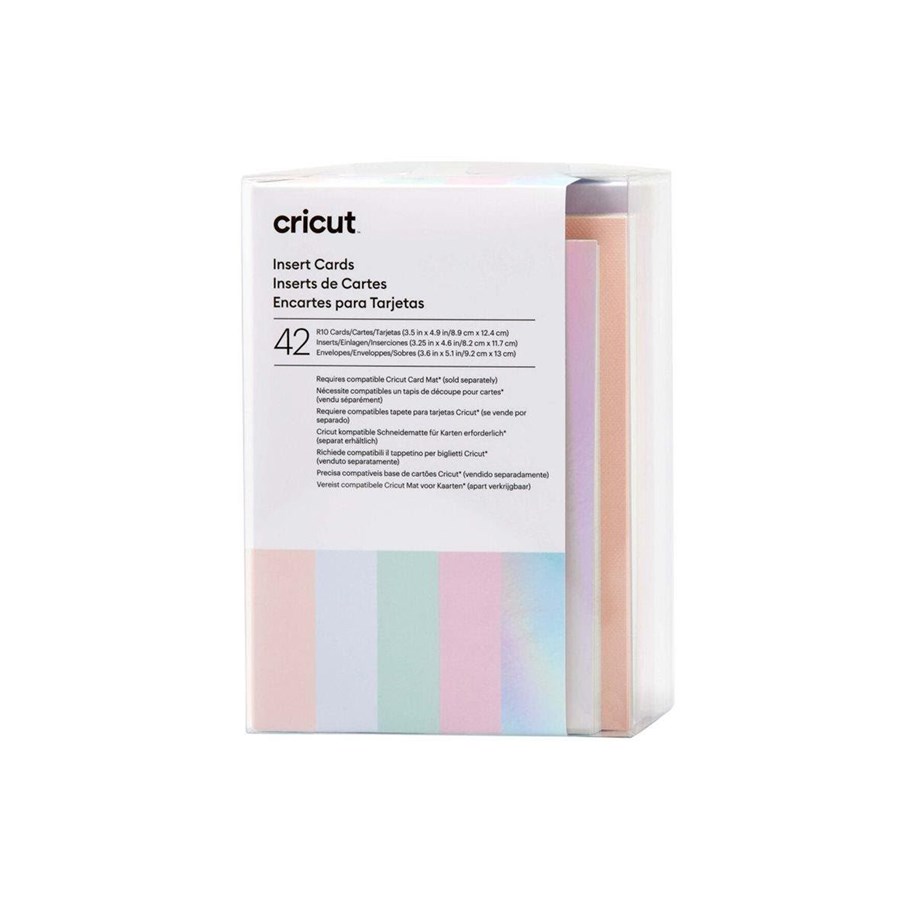 Label printer - Cricut Princess Sampler - insert card - 42 pieces - R10 - 8.9 x 12.4 cm - lavender powder blue tulip whispering blue - 2009463