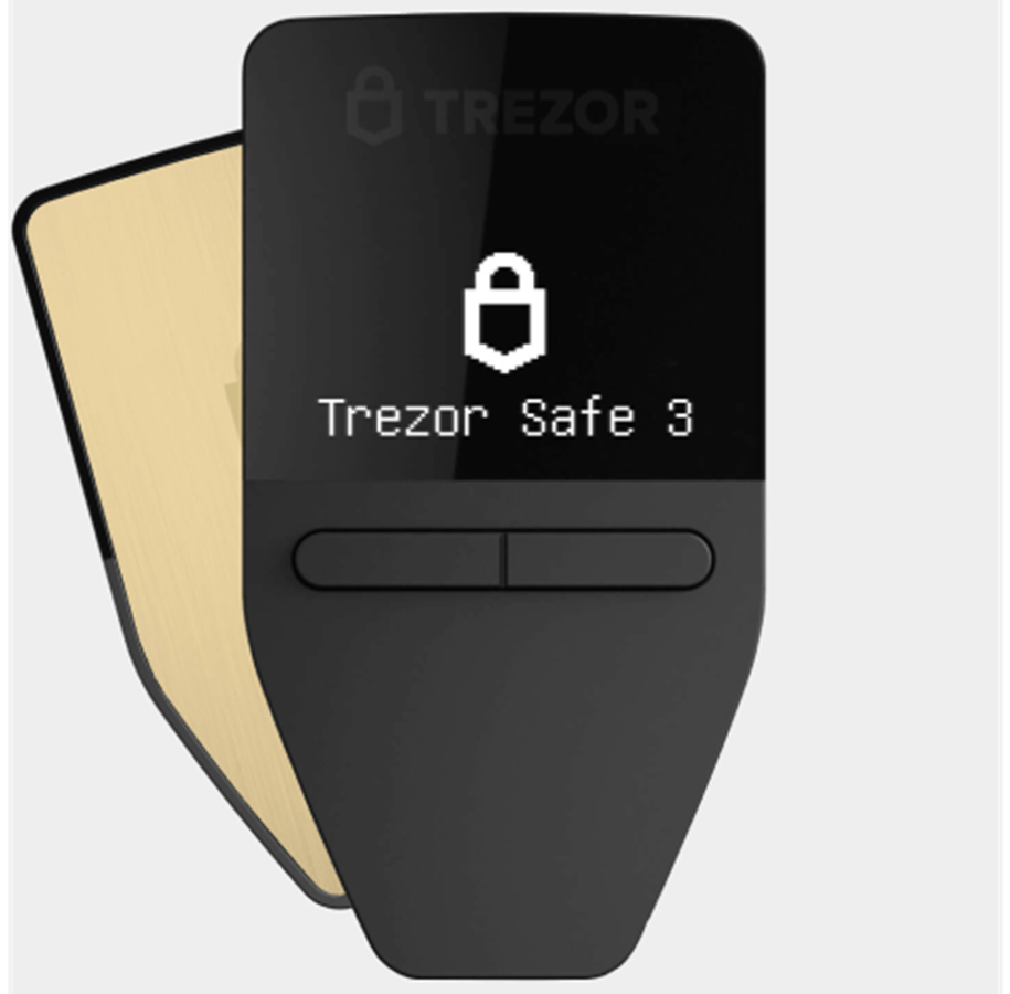 Handys - Anderes Zubehör - TREZOR Safe 3 - Solar Gold - SLATS3SG0B1100