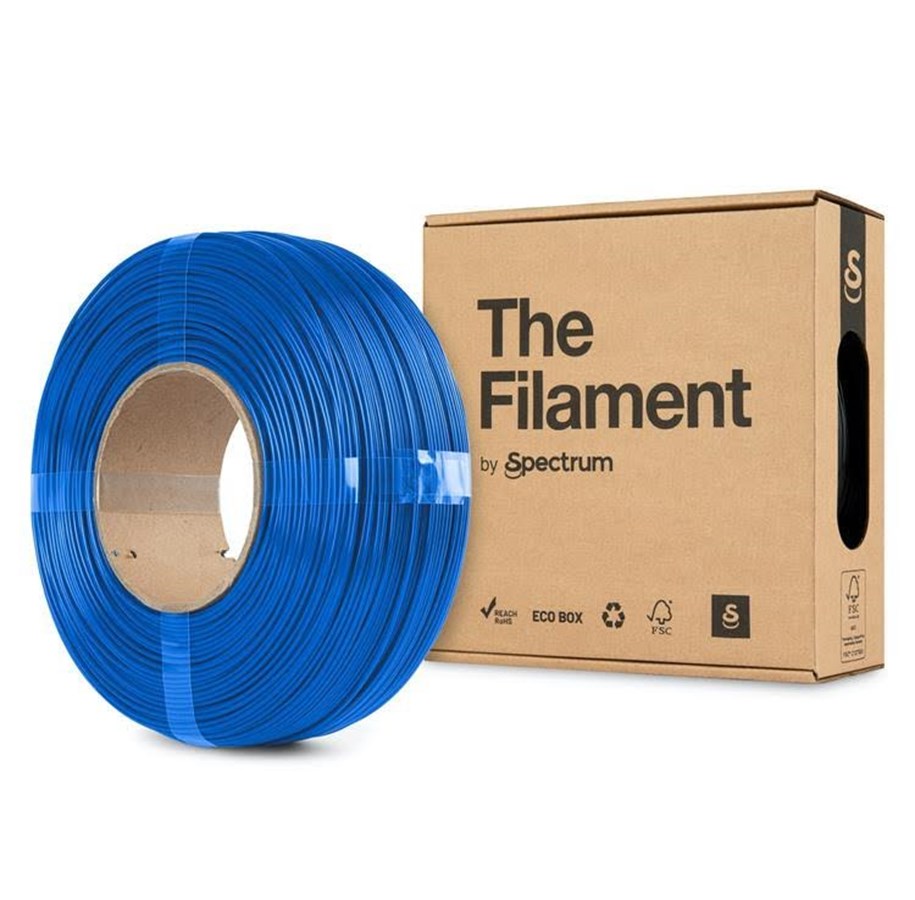 Filament - 3D Drucker - Spectrum The Filament / ReFill PLA / Performance Blue / ⌀ 1.75 mm / 1 kg - TF-24045