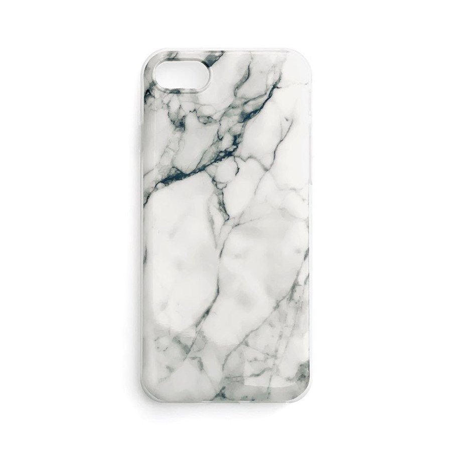 Handys - Cover & Cases - Wozinsky Marble Gel Case Marble Cover Samsung Galaxy A42 5G White - 9111201924079