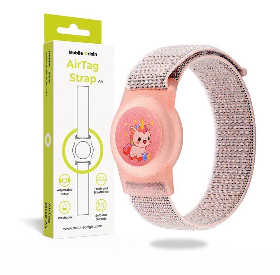 Smartwatch - Accessories - Mobile Origin AirTag Strap - pink unicorn - FRL-ATSTR-PNK-UNI