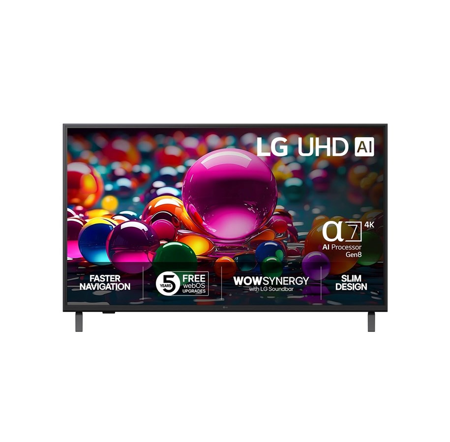 Flachbild TV - LG 43" Flachbild TV LED 4K 43" UHD AI UA75 4K Smart TV 2025 - 43UA75006LA.AEUD