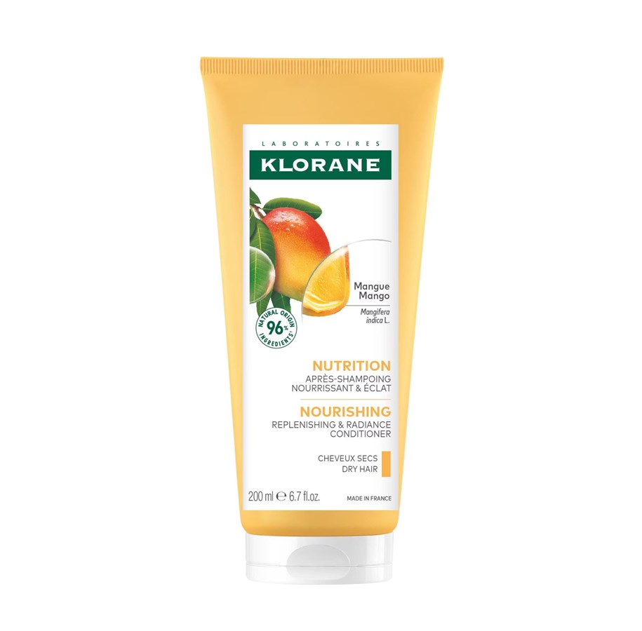 Haircare - Klorane Mango Butter Nutrition Hair Conditioner – 200 ml - 3282770140972