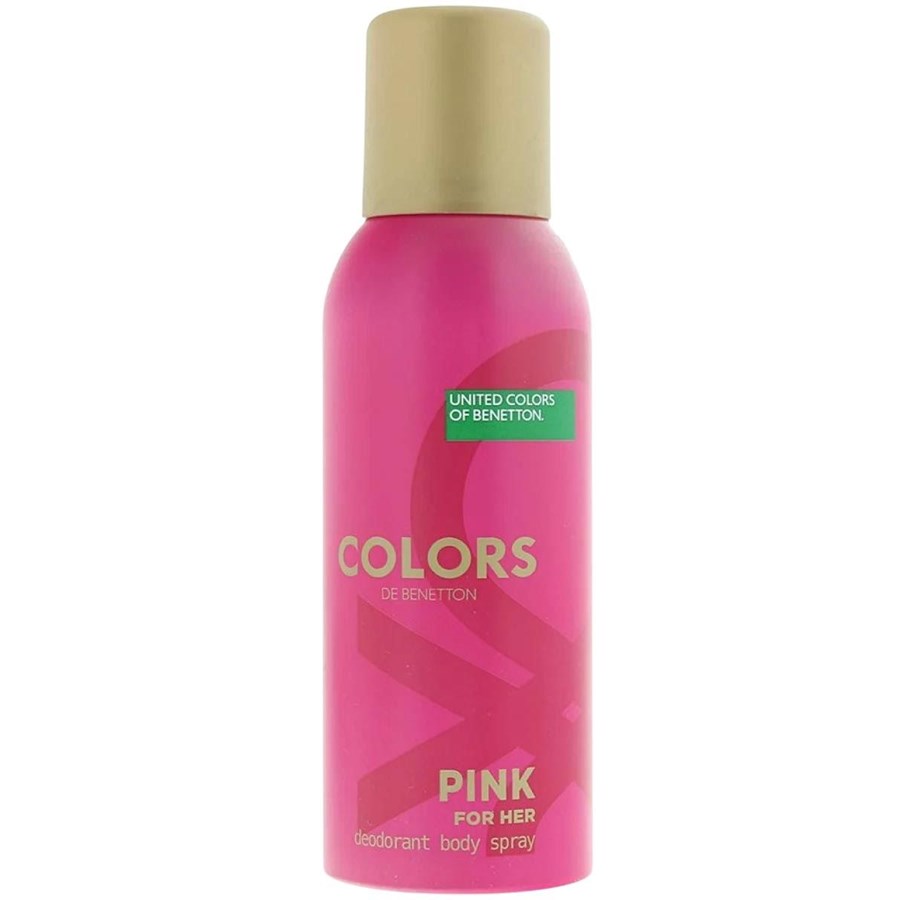 Parfüm und Düfte - Benetton Pink Deodorant Spray Floral and Fruity Notes 150 ml - 8433982003721