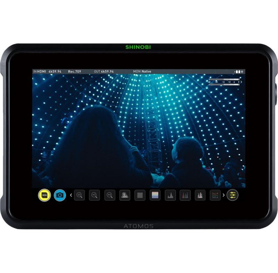 Streaming / Broadcasting - Atomos Shinobi 7 - 7” 4K HDMI & SDI HDR Photo & Video Monitor - ATOMSHB002