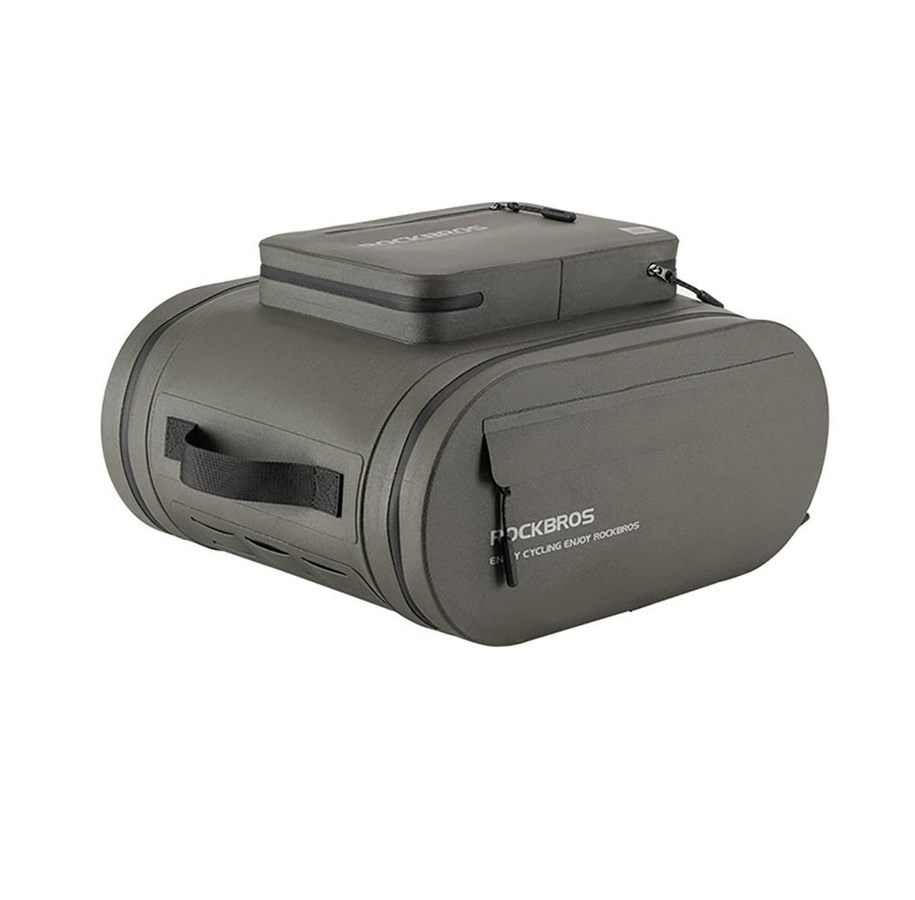 Fahrrad-Zubehör - Rockbros Waterproof Bike Pannier for Trunk Capacity 14 L - Grey - 8386824308723