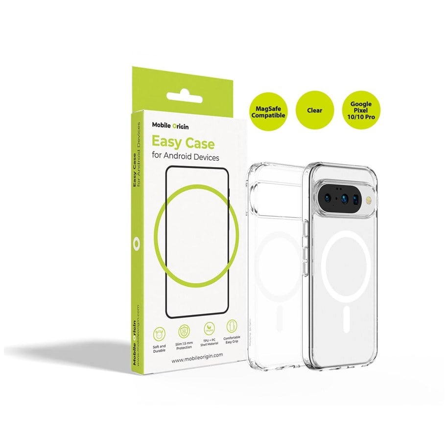 Handys - Cover & Cases - Mobile Origin Easy Case MagSafe Clear - Google Pixel 10 Pro/Google Pixel 10 - MO-HYCL-GP10Pro