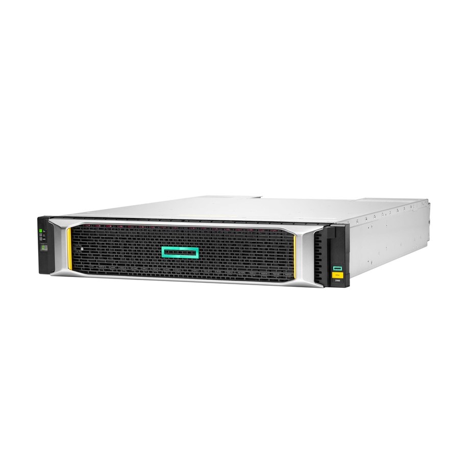 RAID Systeme - Hewlett Packard Enterprise HPE Modular Smart Array 2060 SFF 2x16Gb FC 4-port Controller Storage Array - 0 GB - P89060-B25
