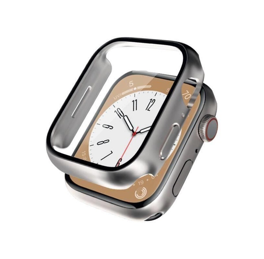 Smartwatch - Accessories - CRONG Hybrid Watch Case - Case with Glass for Apple Watch 40mm (Starlight) - CRG-40HS-STR