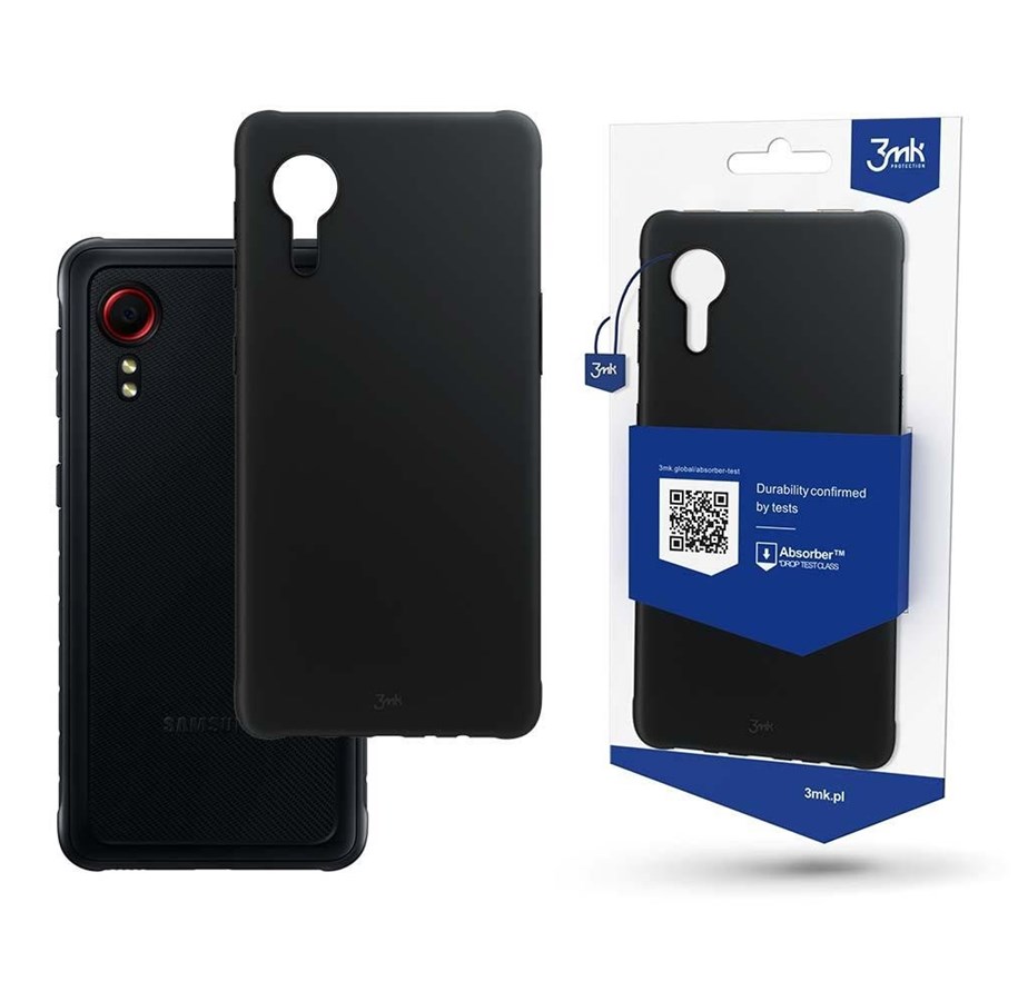 Handys - Cover & Cases - 3mk Samsung Galaxy Xcover 5 -  Matt Case black - 5903108377775