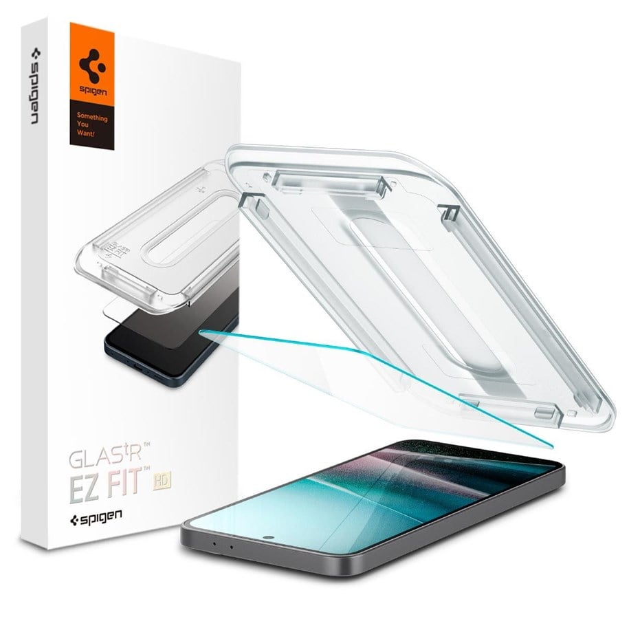 Handys - Schutzfolie - Spigen Glass tR EZ Fit HD 1 Pack - Samsung Galaxy A37 5G/ A36 5G - AGL11365