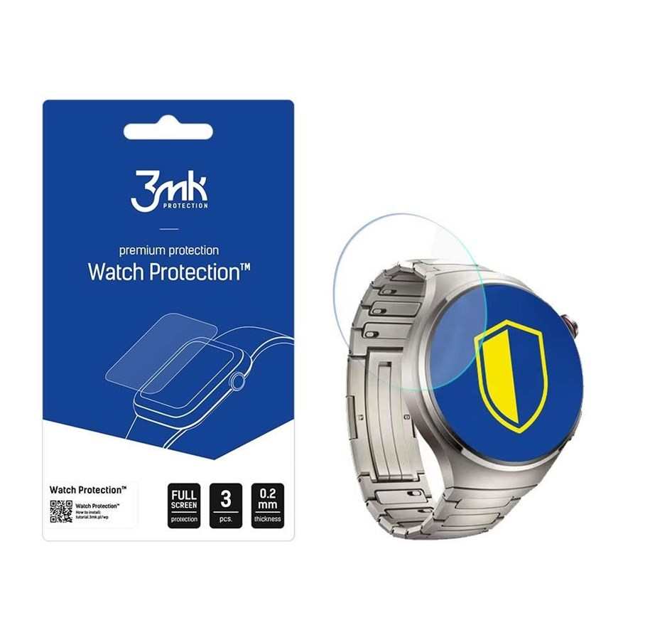 Smartwatch - Accessories - 3mk Watch Protection™ v. ARC+ protective foil for Huawei Watch 4 Pro - 5903108530859