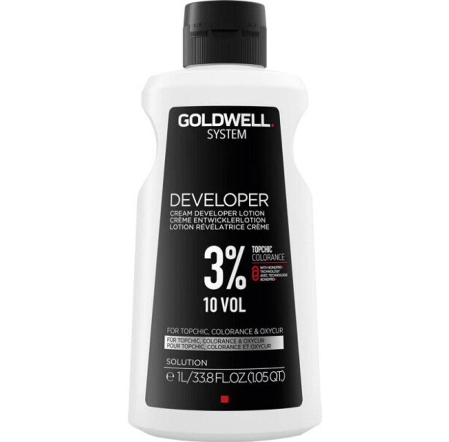 Haircare - Goldwell System Activator Hair Oxidant Lotion – 3% / 10 vol 1000 ml - 4021609661610