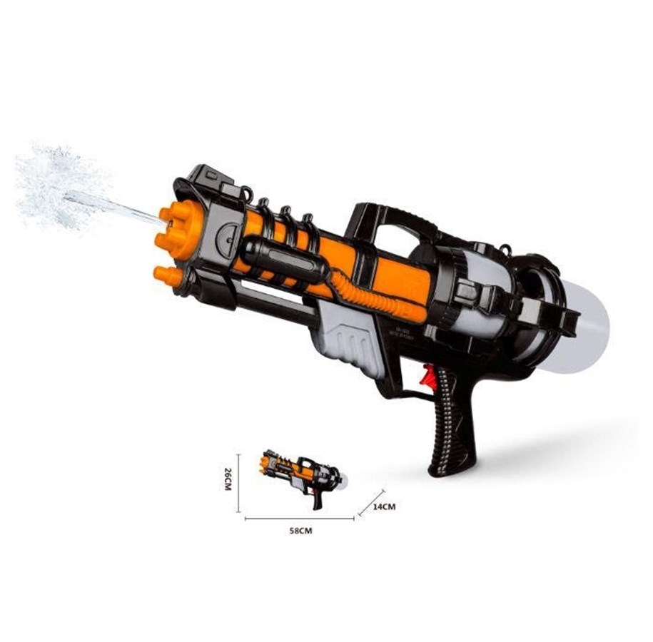Wasserspielzeug - Masen Water Rifle 58 cm 1080 ml - 3+ Years - Black - 13154