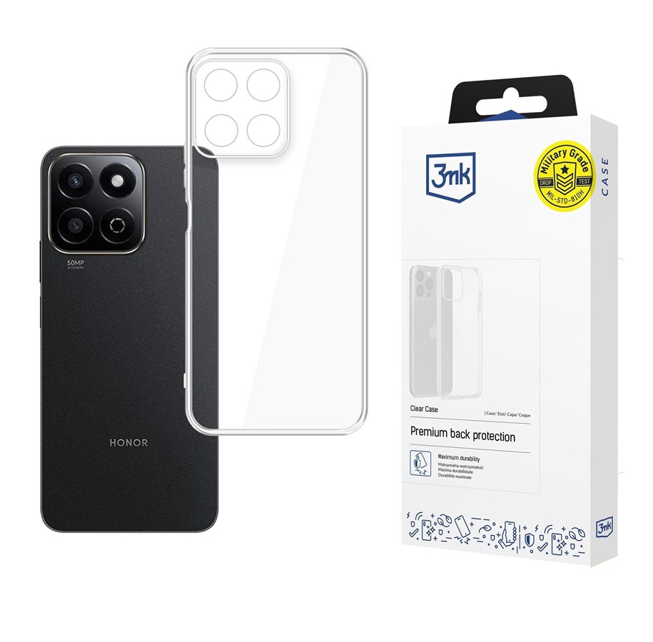 Handys - Cover & Cases - 3mk Clear Case for Honor 200 Smart - transparent - 5903108613576