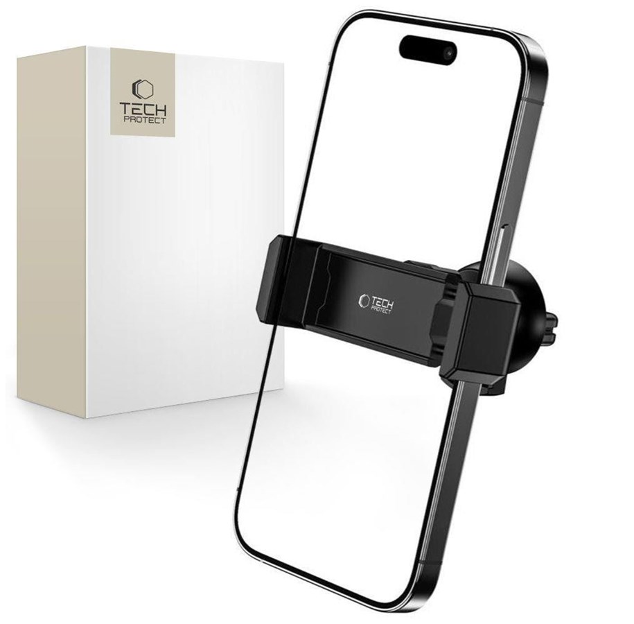 Handys - Anderes Zubehör - Tech-Protect V3 mini Car Phone Holder for Air Vent - Black - 9490713929254