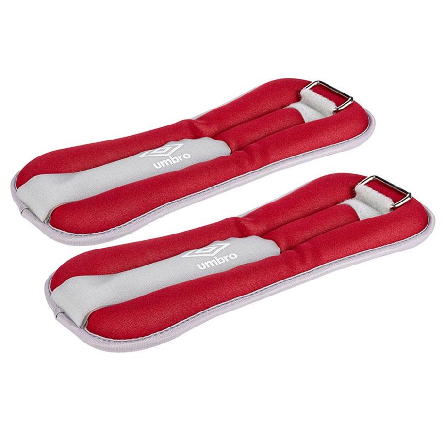 Sport & Fitness - Umbro - Ankle and wrist weights 2x1 kg - Red - 8711252268729