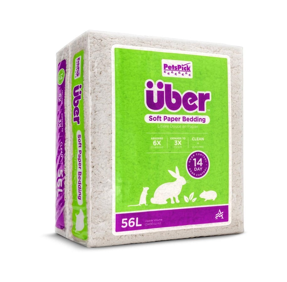 Nagetiere - Über Papirstrøelse 56 L Hvid - 801000/3400PWUBPK35