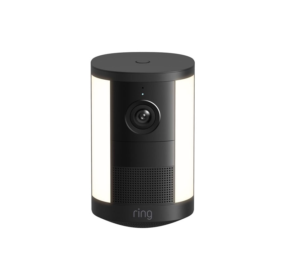 Smart-Home - Ring Spotlight Cam Battery - Retinal 2K - Black - B0FZPRBQ6R