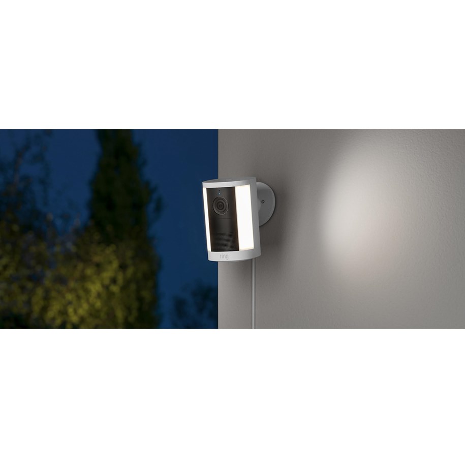 Smart-Home - Ring Spotlight Cam Plug-in - Retinal 2K - White - B0FZPV4J83