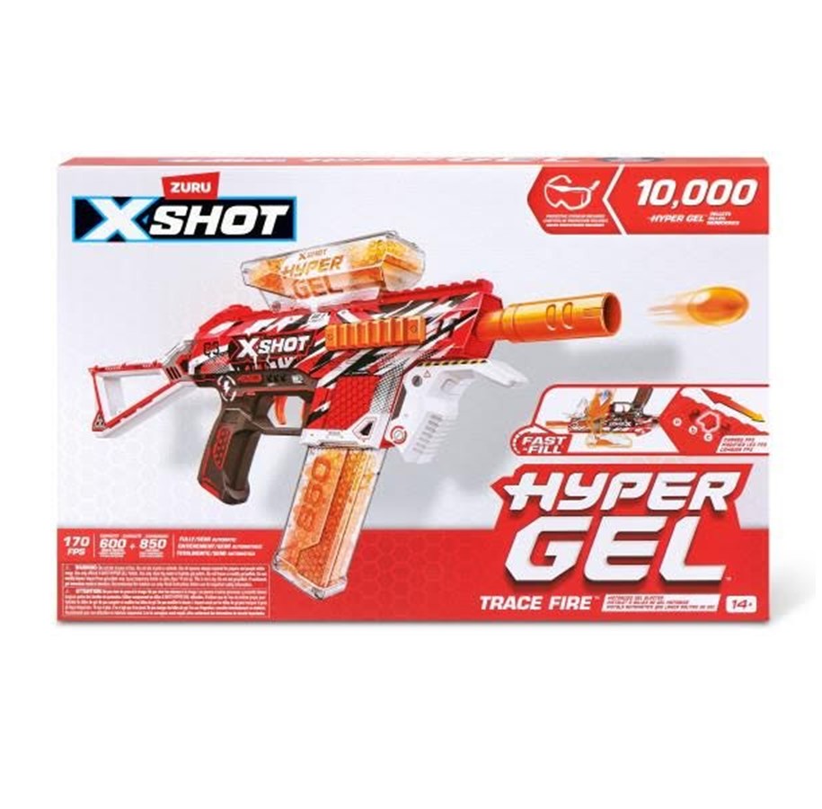 Spielzeugwaffen - X-shot Hyper Gel Medium Blaster (2500Gellets) - 36621-EN71