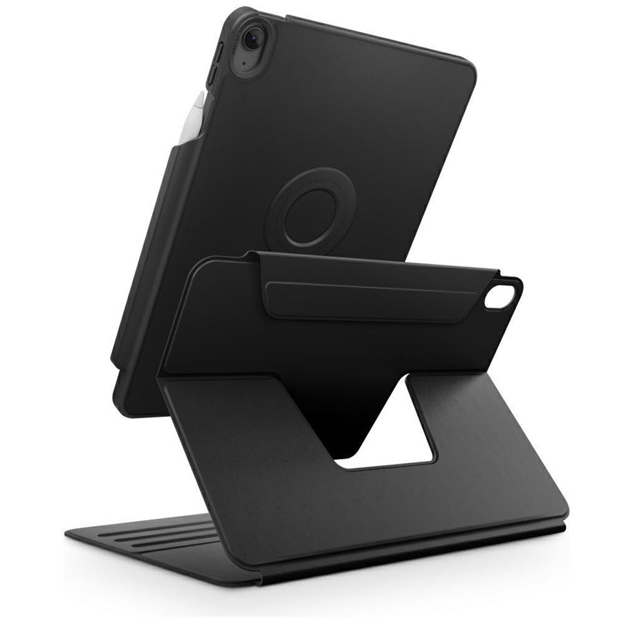 Tablets - Cover & Case - UNIQ Rovus Snapmount Magnetic 360 Rotating Detachable Case for iPad Air 11" 2024 / 2025 / iPad Air 10.9" 2020 / 2022 - Black - 8886463693018