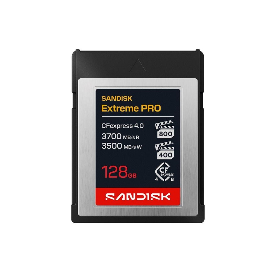 Speicherkarten - SANDISK Extreme PRO - flash memory card - 128 GB - CFexpress 4.0 Type B - SDCFEB-128G-GN4NN