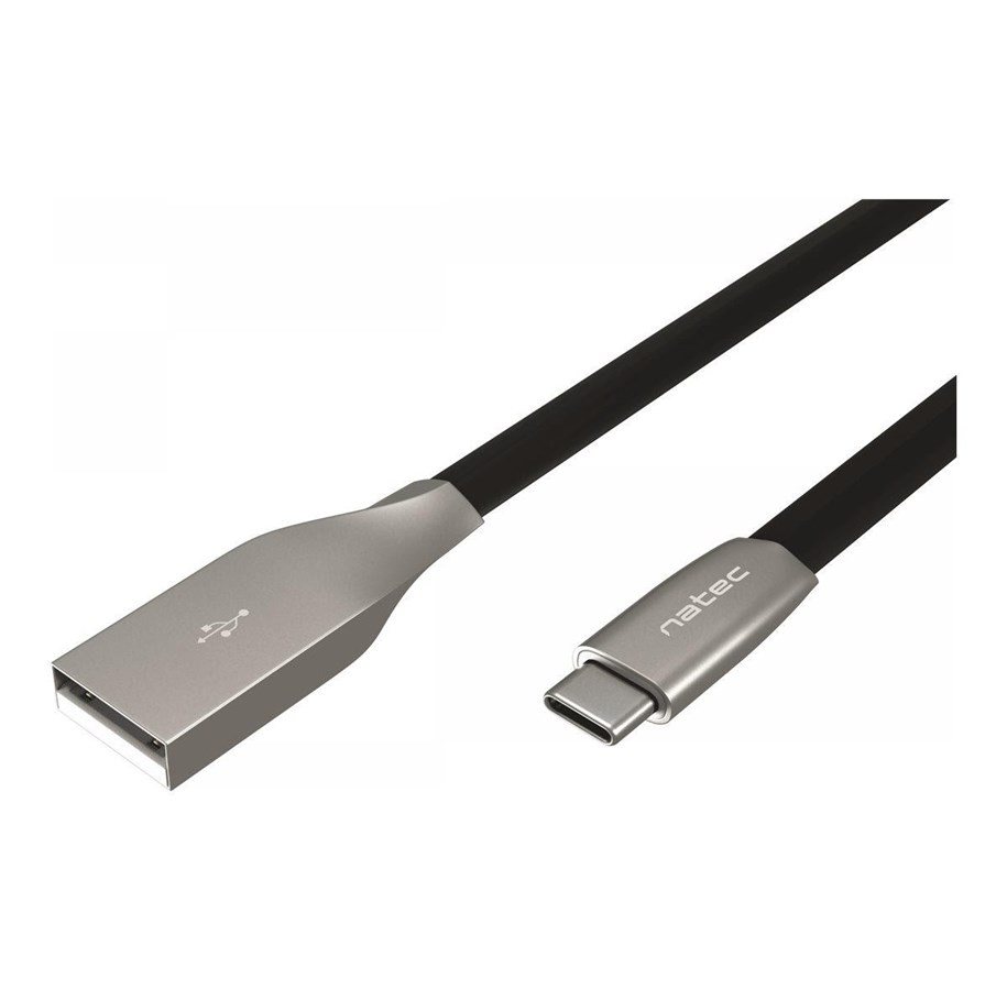 USB Kabel - Natec Prati - USB-C cable - USB-C to USB - 1 m - NKA-1954