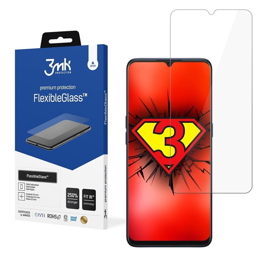 Handys - Schutzfolie - 3mk FlexibleGlass™ - Oppo A91 - 5903108297523