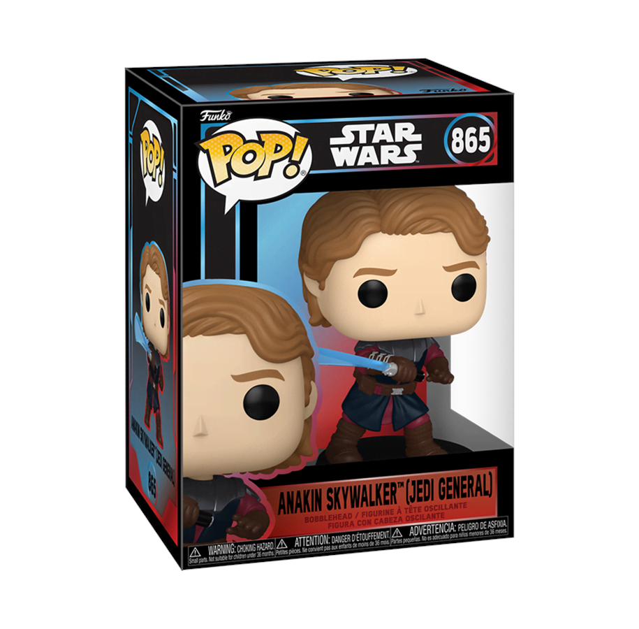 Merchandise - Funko! - Funko POP Vinyl SWS11 Jedi-General Anakin - 93127