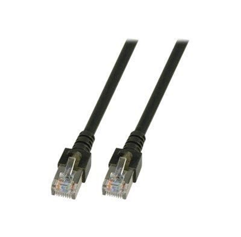 Netzwerk - Kabel - EFB NORDIC EFB-Elektronik patch cable - 1.5 m - black - Schwarz - 1m - K5456.1,5