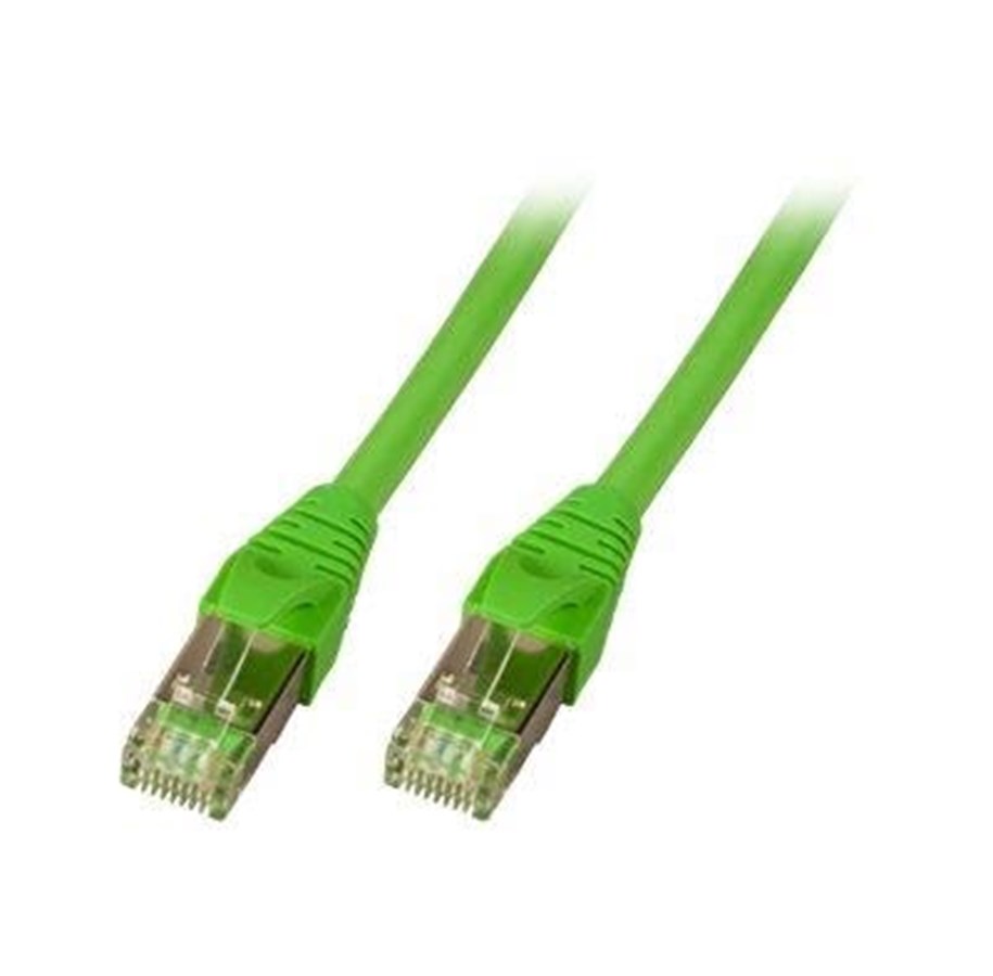 Netzwerk - Kabel - EFB NORDIC EFB-Elektronik patch cable - 7.5 m - green RAL 6018 - Grün - 7.5m - K5530.7,5
