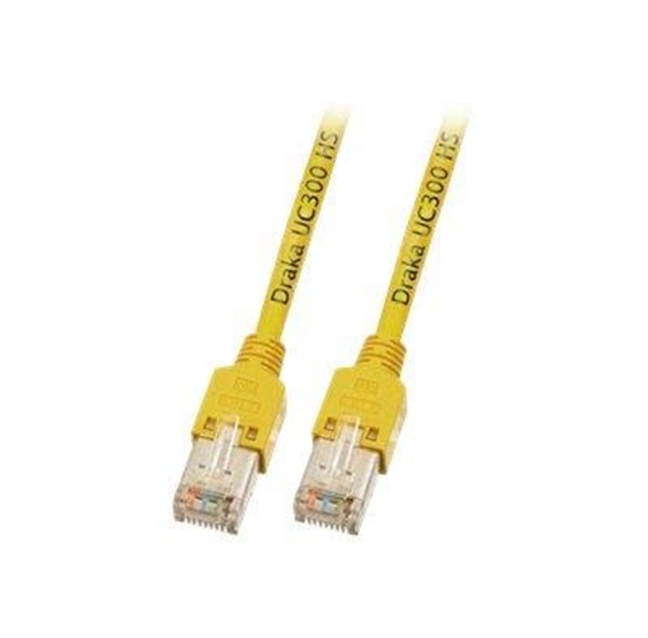 Netzwerk - Kabel - EFB NORDIC EFB-Elektronik patch cable - 15 cm - yellow - Gelb - 0.1m - K8015.0,15