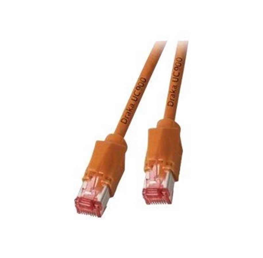 Netzwerk - Kabel - EFB NORDIC EFB-Elektronik patch cable - 25 cm - orange - Orange - 0.25m - K8056.0,25