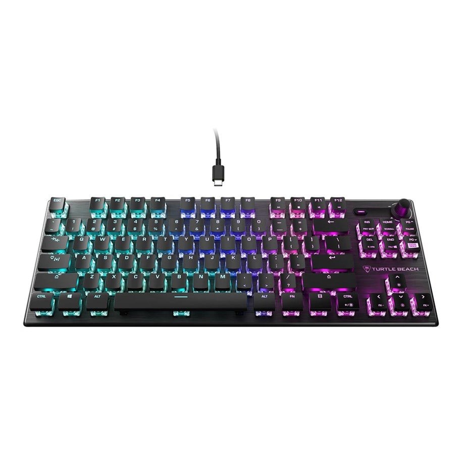 Tastaturen - Turtle Beach Vulkan - Tastatur - Deutsch - Schwarz - TBK-2001-02-DE