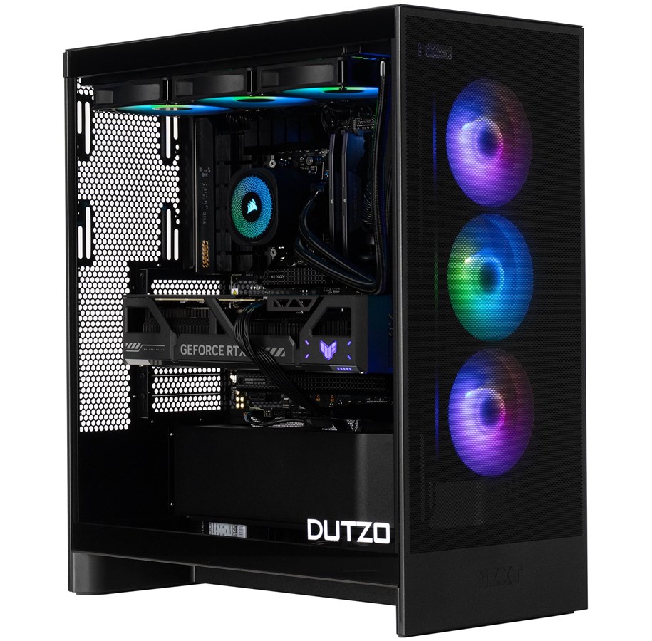 DUTZO Gaming PC - DUTZO Deluxe Pyro - RTX 5080  / Ryzen 7 9800X3D / 32 GB DDR5 - 8057934
