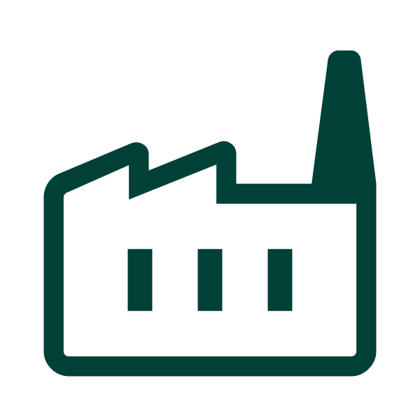 In fairen Fabriken hergestellt icon