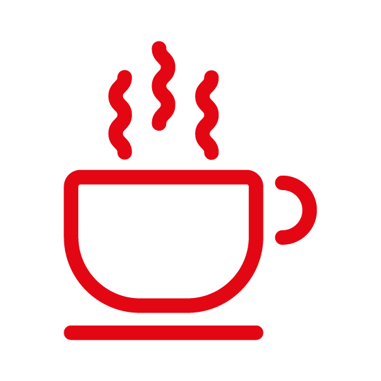 Eine köstliche Tasse Kaffee