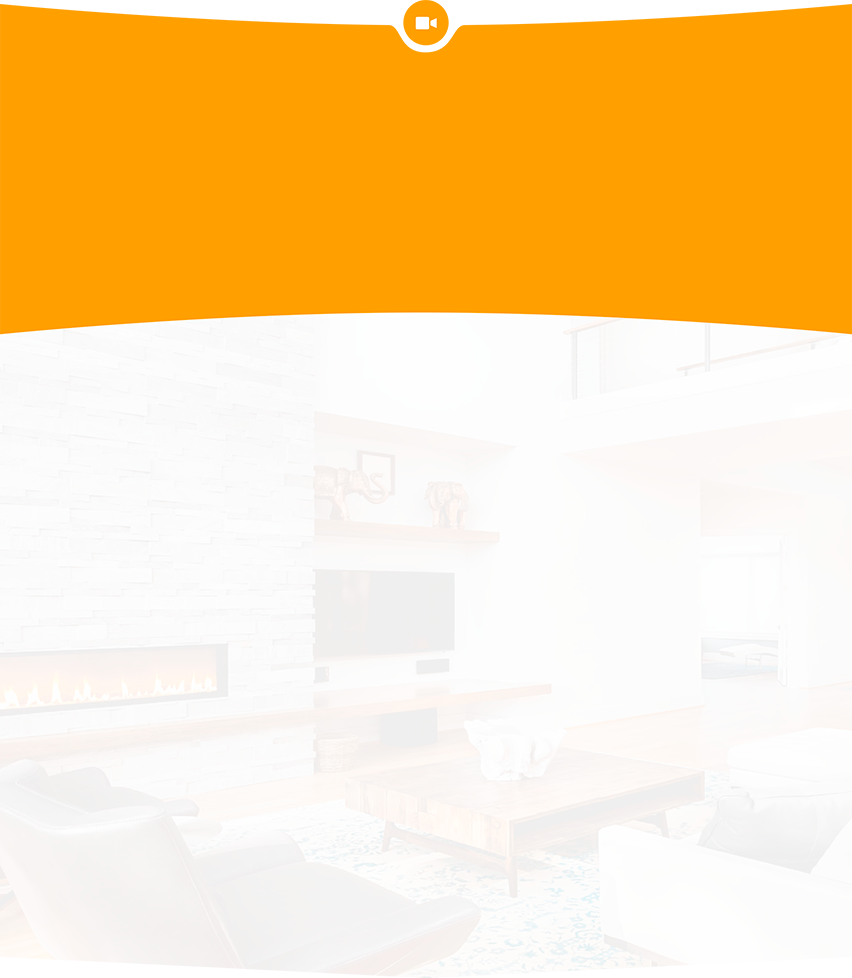 Orange background which is caged