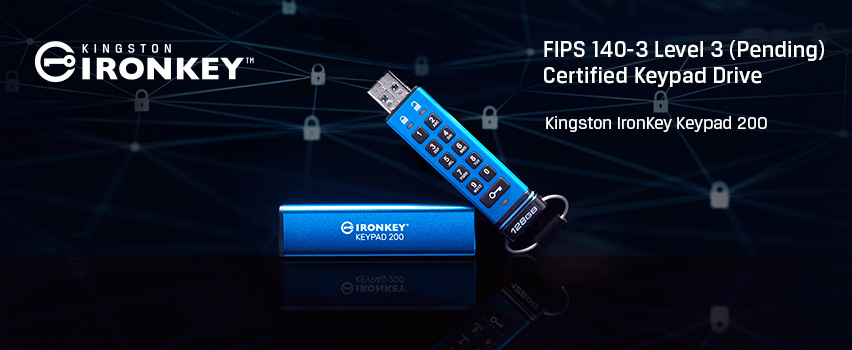 Kingston IronKey Keypad 200 - Proshop