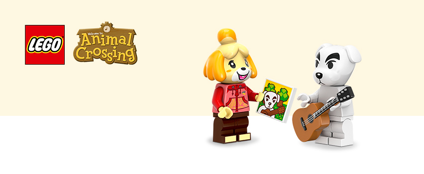 Banner - Lego Animal Crossing figur