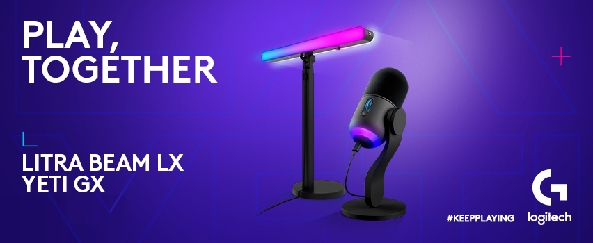 Logitech Litra Beam LX & Yeti GX Launch - Proshop