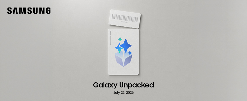 Samsung Galaxy Unpacked 22. Juli 2026 – Einladung zur Produktvorstellung neuer Samsung Galaxy Geräte