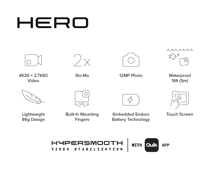 GoPro Hero Icons