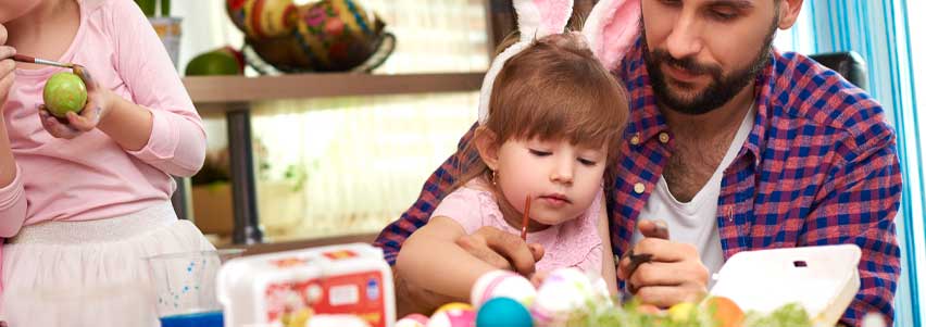 6 Aktivitäten für die Gemütlichkeit zu Ostern