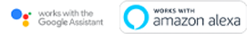 Works with Google Assistant & Amazon Alexa